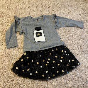 Kate Spade 12 Month Shirt & Skirt